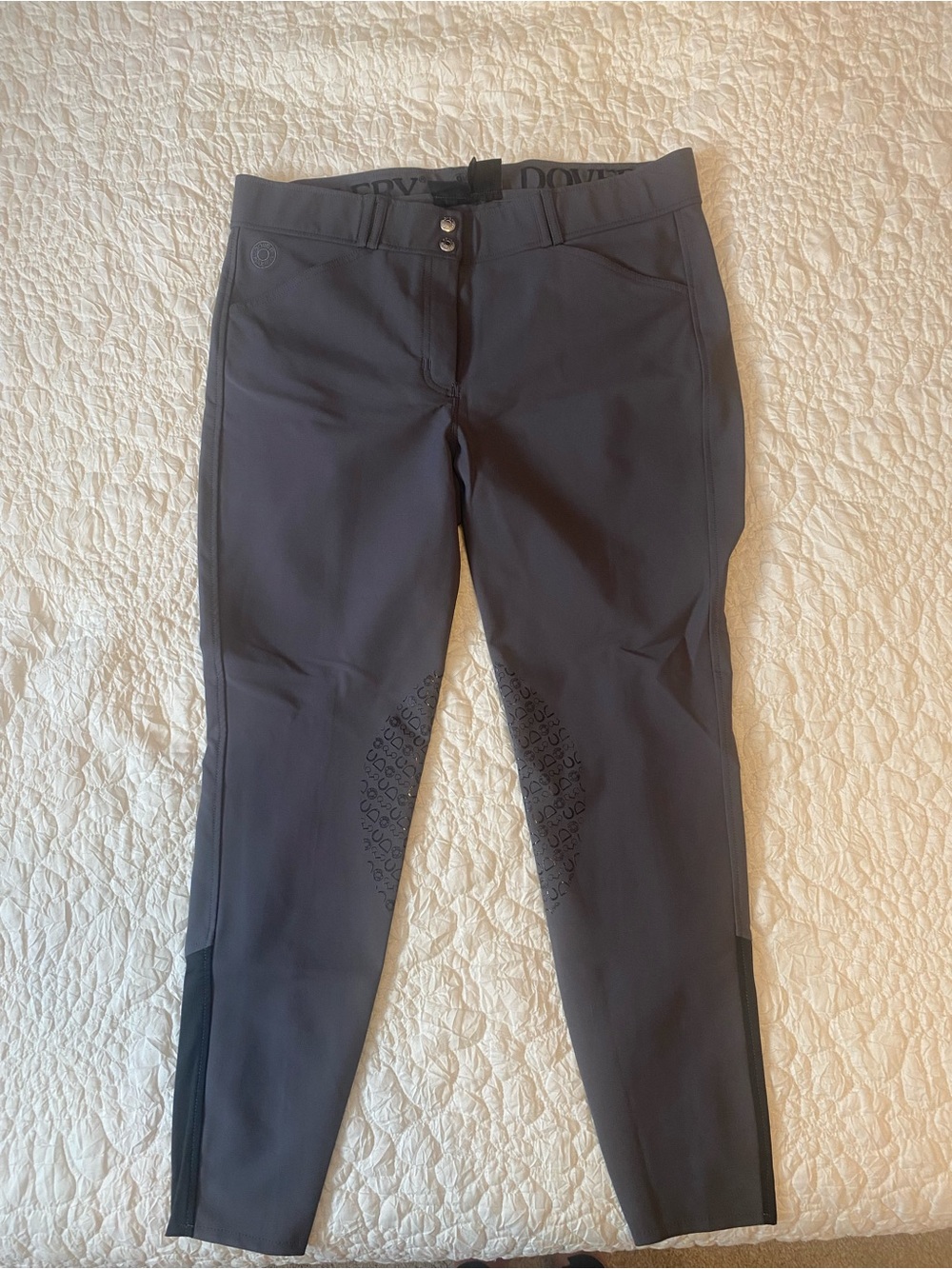 Dover Breeches NWT Grey